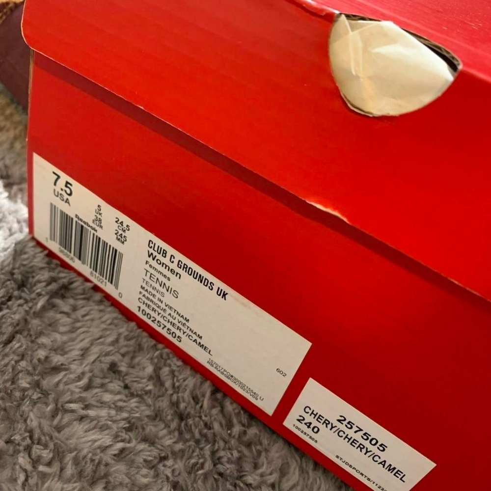 Reebok‎ Club C 85 leopard Print Classic Y2K Style Sneakers - Picture 3 of 3